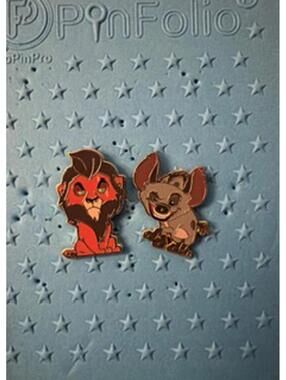 Disney Pink A La Mode LE Pins Mystery Micros Scar and Hyena